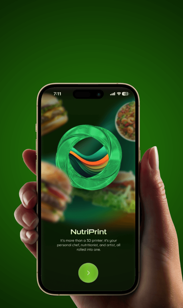 NutriPrint - Food Printing App
